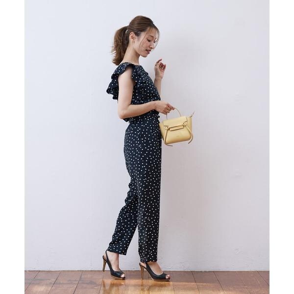 マーリエ ル カセット（Maglie le cassetto）/《M Maglie le cassetto×吉田理紗》大人の甘辛サロペット