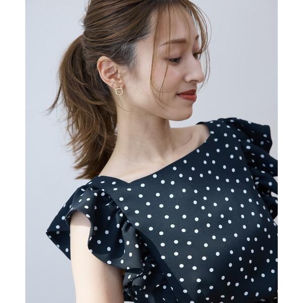 マーリエ ル カセット（Maglie le cassetto）/《M Maglie le cassetto×吉田理紗》大人の甘辛サロペット