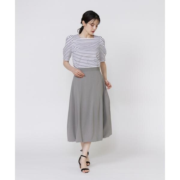 マーリエ ル カセット（Maglie le cassetto）/《大きいサイズ》袖パールカットソー