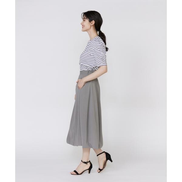 マーリエ ル カセット（Maglie le cassetto）/《大きいサイズ》袖パールカットソー