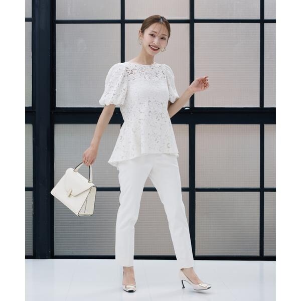 マーリエ ル カセット（Maglie le cassetto）/《M Maglie le cassetto×吉田理紗》美シルエットテーパードパンツ