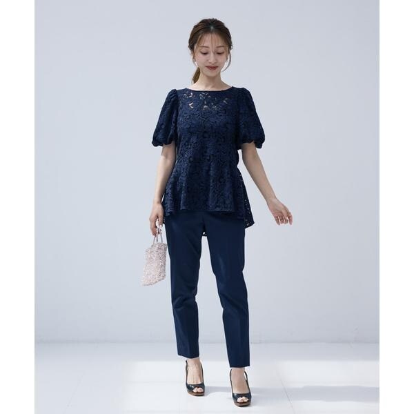 マーリエ ル カセット（Maglie le cassetto）/《M Maglie le cassetto×吉田理紗》美シルエットテーパードパンツ