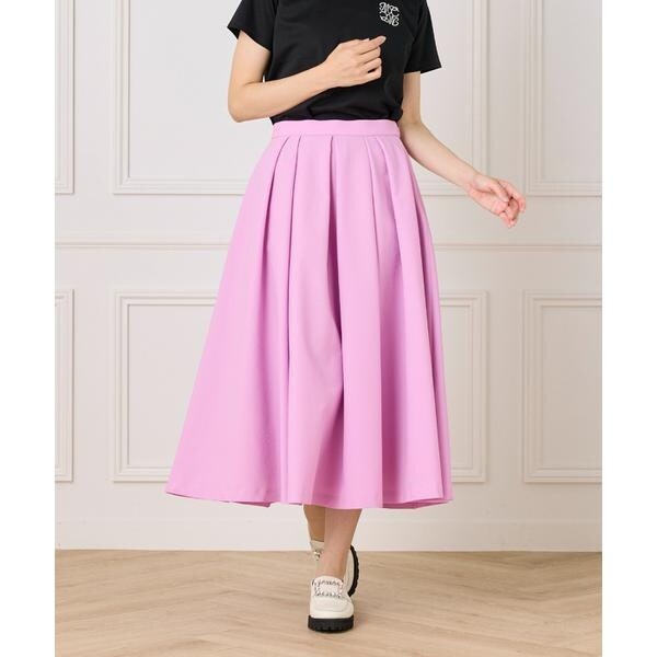 マーリエ ル カセット（Maglie le cassetto）/《大きいサイズ》ボリュームタックスカート