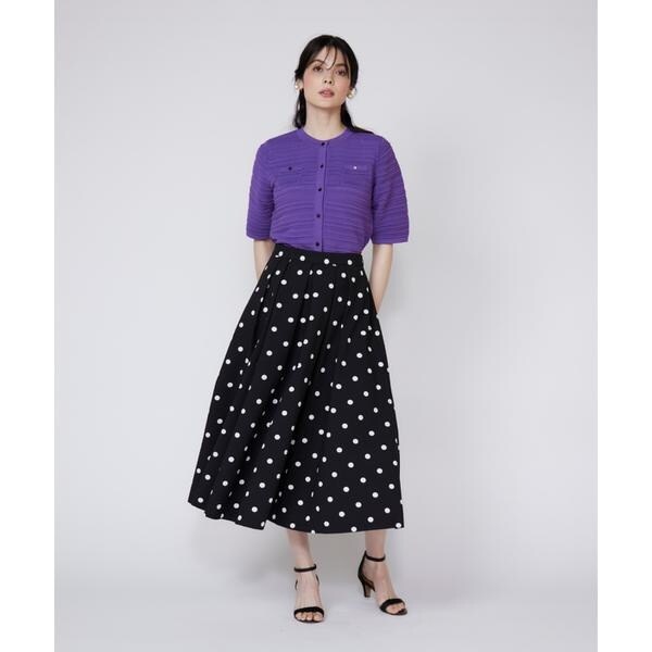 マーリエ ル カセット（Maglie le cassetto）/《大きいサイズ》ボリュームタックスカート