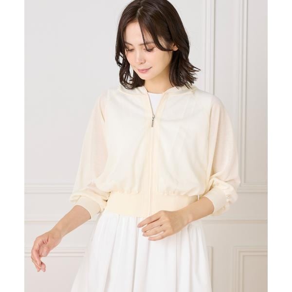 マーリエ ル カセット（Maglie le cassetto）/《大きいサイズ》シアーパーカー