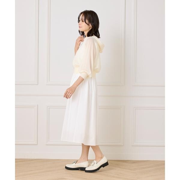 マーリエ ル カセット（Maglie le cassetto）/《大きいサイズ》シアーパーカー