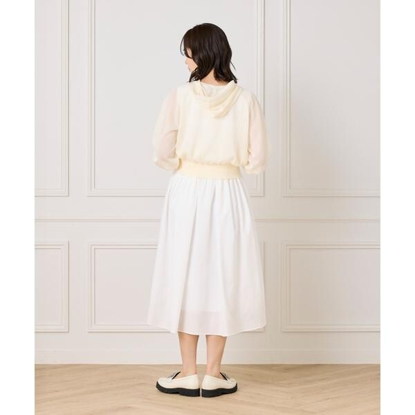 マーリエ ル カセット（Maglie le cassetto）/《大きいサイズ》シアーパーカー