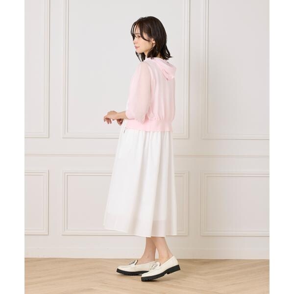 マーリエ ル カセット（Maglie le cassetto）/《大きいサイズ》シアーパーカー