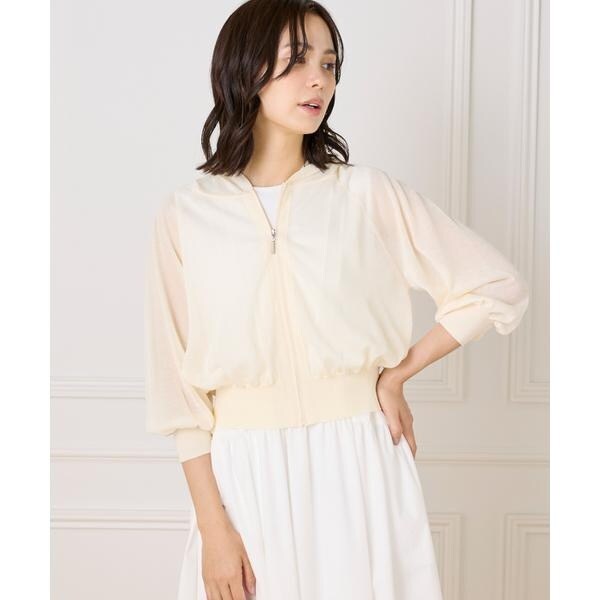 マーリエ ル カセット（Maglie le cassetto）/《大きいサイズ》シアーパーカー