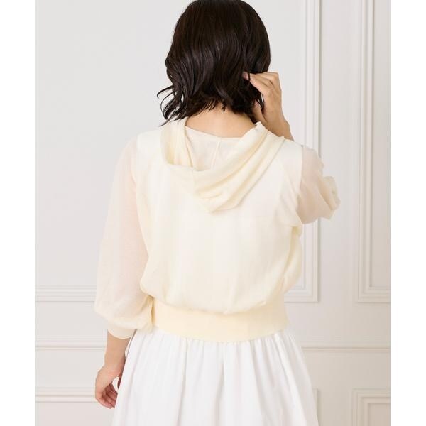 マーリエ ル カセット（Maglie le cassetto）/《大きいサイズ》シアーパーカー