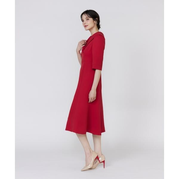 マーリエ ル カセット（Maglie le cassetto）/《M Maglie le cassetto》ショールカラーワンピース