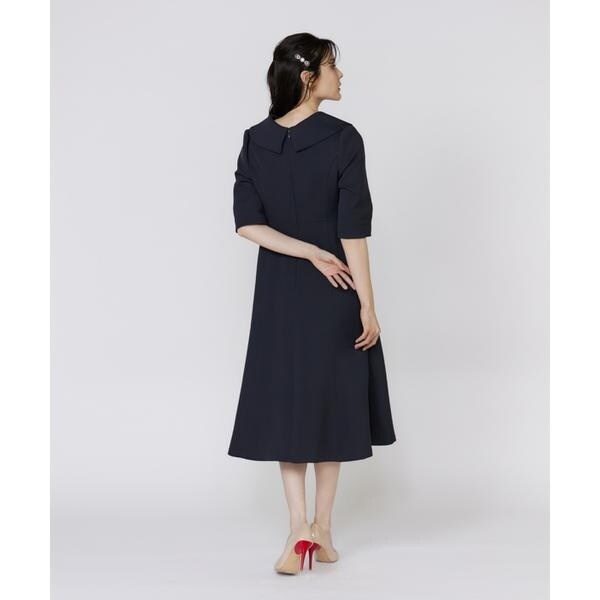 マーリエ ル カセット（Maglie le cassetto）/《M Maglie le cassetto》ショールカラーワンピース