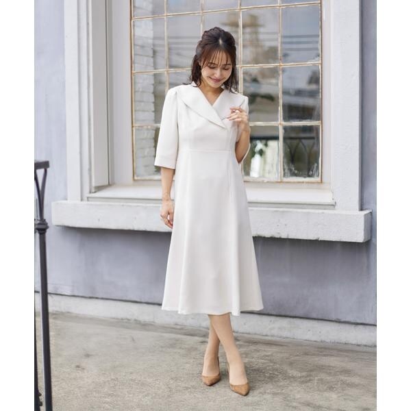 マーリエ ル カセット（Maglie le cassetto）/《M Maglie le cassetto》ショールカラーワンピース