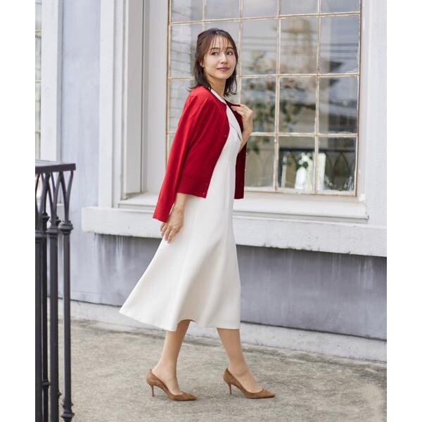 マーリエ ル カセット（Maglie le cassetto）/《M Maglie le cassetto》ショールカラーワンピース