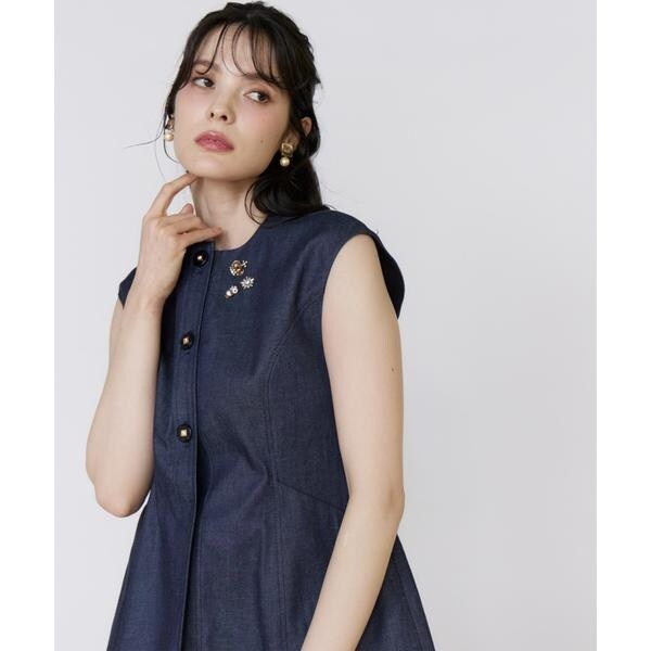 マーリエ ル カセット（Maglie le cassetto）/《美人百花9月号掲載》《フランドル45周年限定コレクション》シアードッ