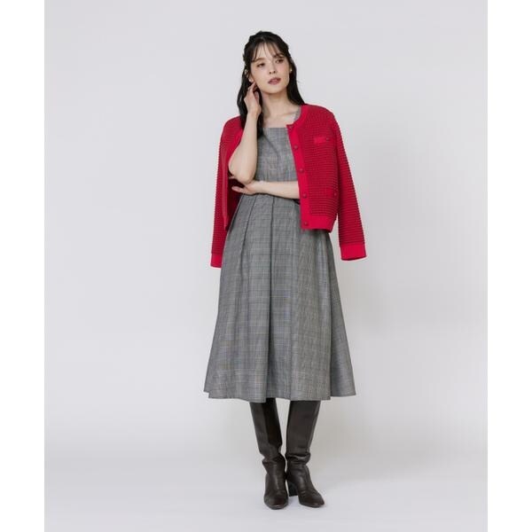 マーリエ ル カセット（Maglie le cassetto）/《大きいサイズ》バルキーニットジャケット