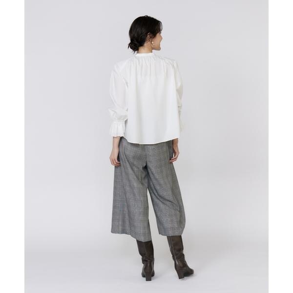 マーリエ ル カセット（Maglie le cassetto）/配色フリルショート丈