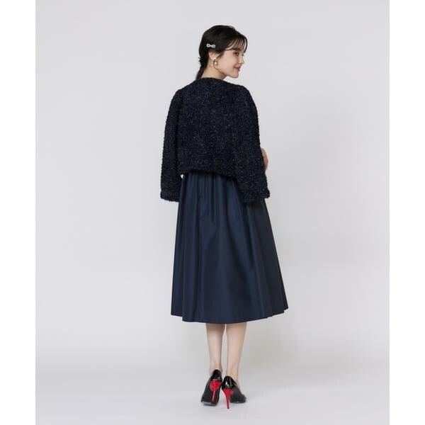 マーリエ ル カセット（Maglie le cassetto）/《フランドル45周年限定コレクション》シャギーラメニットジャケット《M