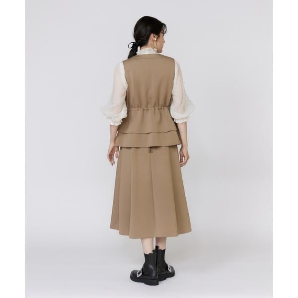 マーリエ ル カセット（Maglie le cassetto）/《フランドル45周年限定コレクション》《大きいサイズ》ビジューフレア