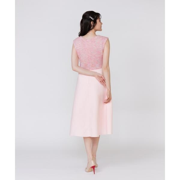 マーリエ ル カセット（Maglie le cassetto）/《フランドル45周年限定コレクション》シャギーラメドッキングワンピー