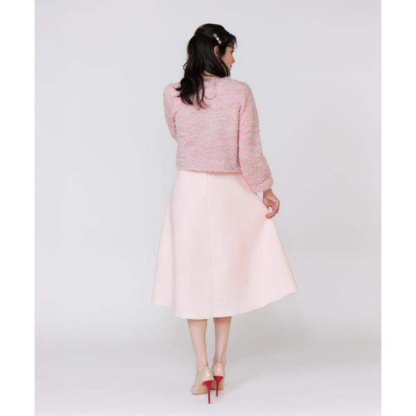 マーリエ ル カセット（Maglie le cassetto）/《フランドル45周年限定コレクション》シャギーラメドッキングワンピー