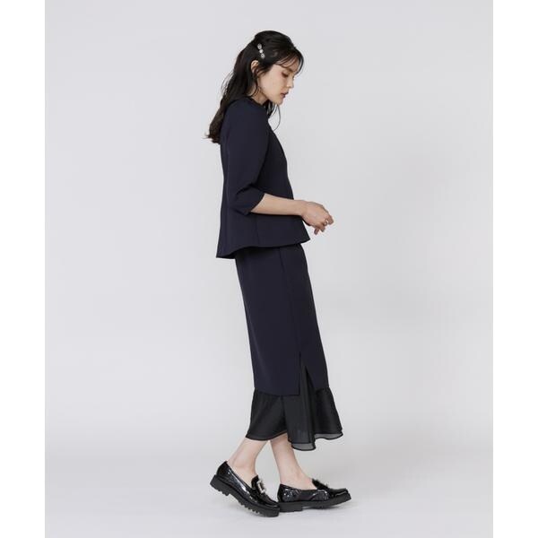 マーリエ ル カセット（Maglie le cassetto）/《M Maglie le cassetto》シアー付け衿ブラウス