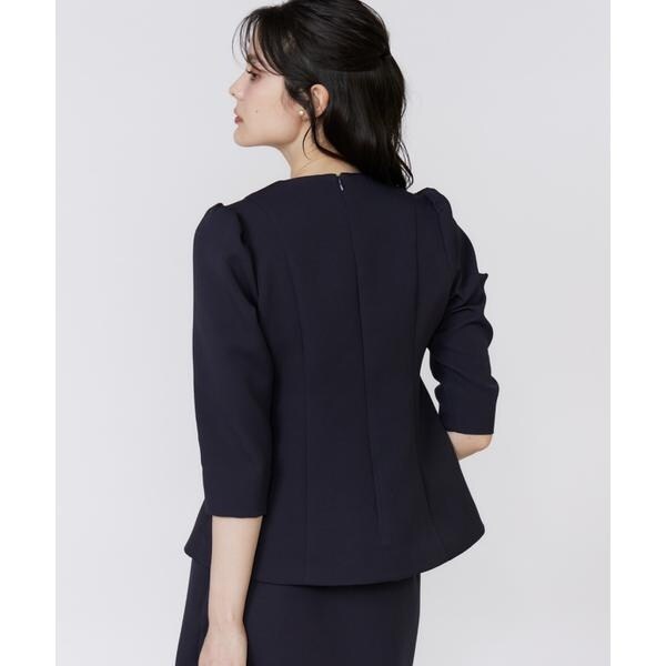 マーリエ ル カセット（Maglie le cassetto）/《M Maglie le cassetto》シアー付け衿ブラウス