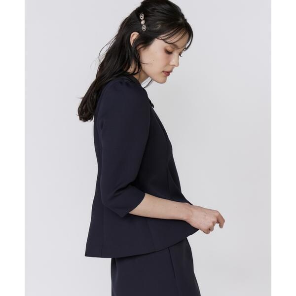 マーリエ ル カセット（Maglie le cassetto）/《M Maglie le cassetto》シアー付け衿ブラウス