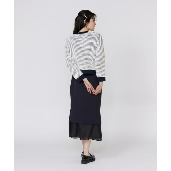 マーリエ ル カセット（Maglie le cassetto）/《M Maglie le cassetto》シアーヘムマーメイドスカート