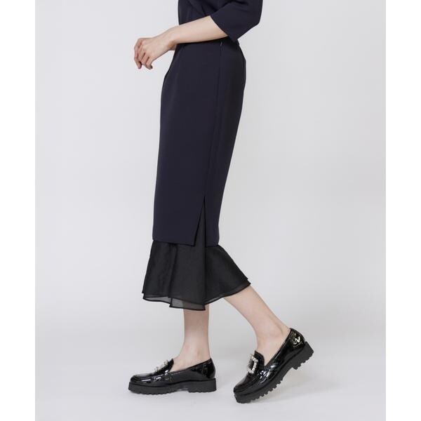 マーリエ ル カセット（Maglie le cassetto）/《M Maglie le cassetto》シアーヘムマーメイドスカート