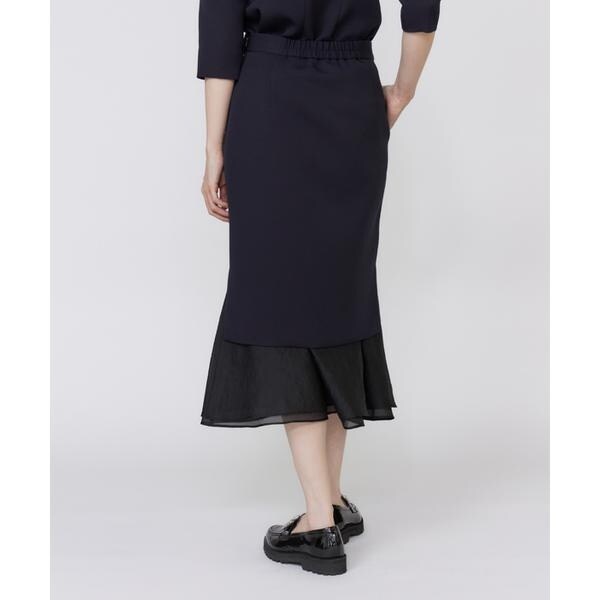 マーリエ ル カセット（Maglie le cassetto）/《M Maglie le cassetto》シアーヘムマーメイドスカート