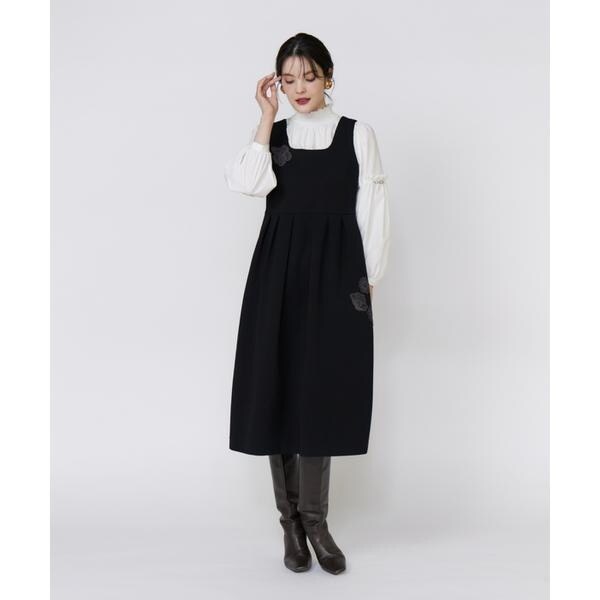 マーリエ ル カセット（Maglie le cassetto）/《フランドル45周年限定コレクション》フラワーモチーフワンピース《M Mag