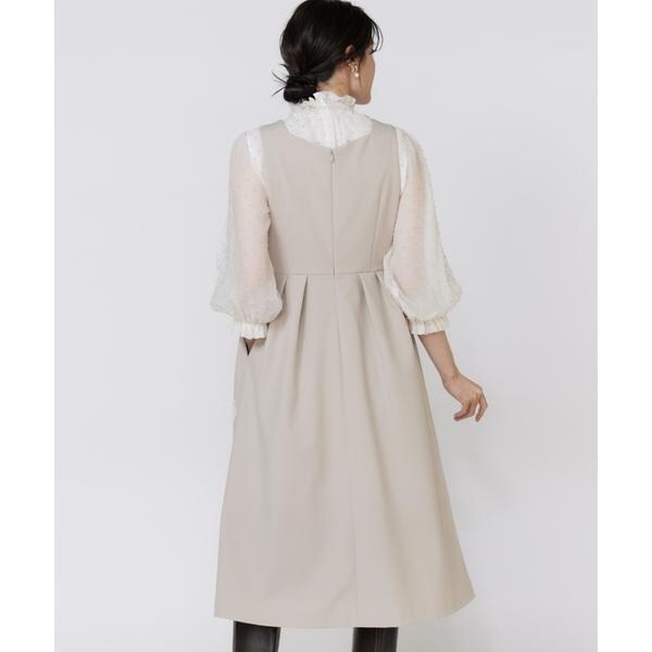 マーリエ ル カセット（Maglie le cassetto）/《フランドル45周年限定コレクション》フラワーモチーフワンピース《M Mag