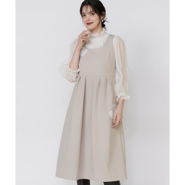 マーリエ ル カセット（Maglie le cassetto）/《大きいサイズ》《フランドル45周年限定コレクション》フラワーモチー