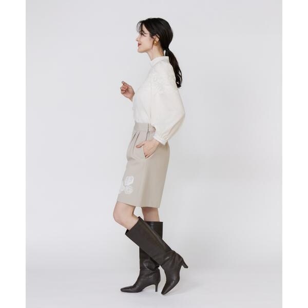 マーリエ ル カセット（Maglie le cassetto）/《フランドル45周年限定コレクション》フラワーモチーフキュロット《M Mag