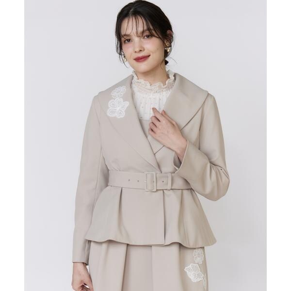 マーリエ ル カセット（Maglie le cassetto）/《大きいサイズ》《フランドル45周年限定コレクション》フラワーモチー