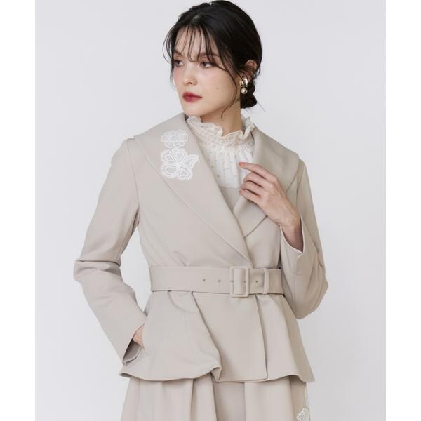 マーリエ ル カセット（Maglie le cassetto）/《大きいサイズ》《フランドル45周年限定コレクション》フラワーモチー