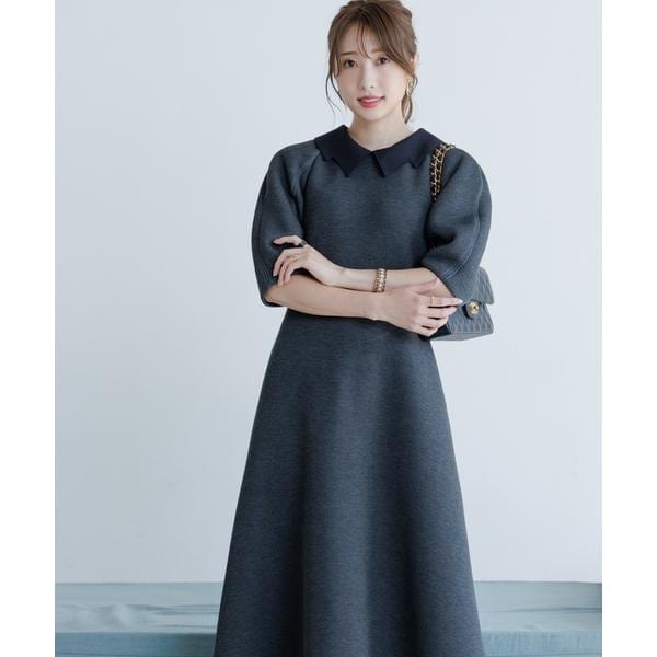 マーリエ ル カセット（Maglie le cassetto）/《大きいサイズ》《M Maglie le cassetto×冨張愛》エレモード“美映え”グレー