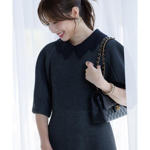 マーリエ ル カセット（Maglie le cassetto）/《大きいサイズ》《M Maglie le cassetto×冨張愛》エレモード“美映え”グレー