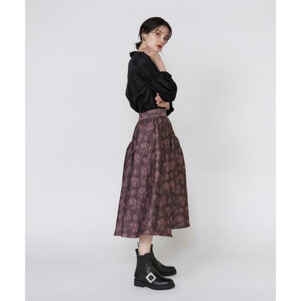 マーリエ ル カセット（Maglie le cassetto）/《M Maglie le cassetto》シアーレースブラウス