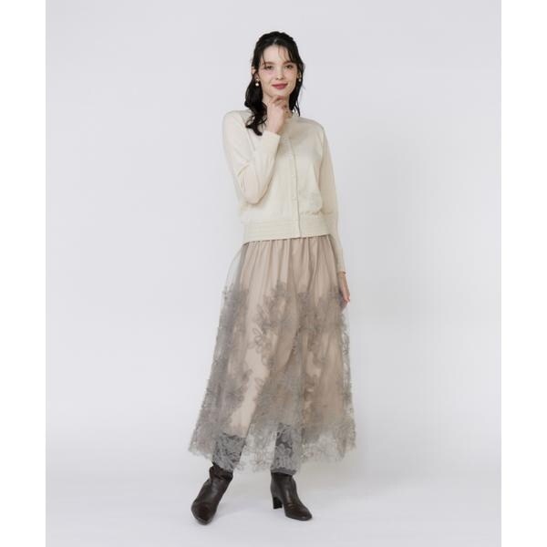 マーリエ ル カセット（Maglie le cassetto）/《大きいサイズ》LOVER Basicカーディガン