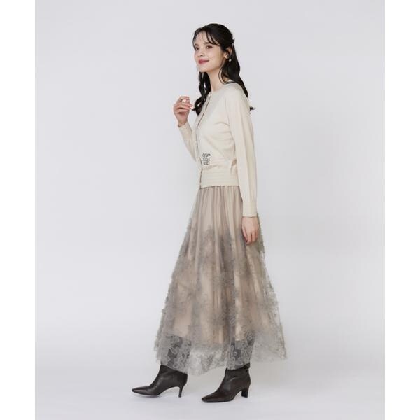 マーリエ ル カセット（Maglie le cassetto）/《大きいサイズ》LOVER Basicカーディガン