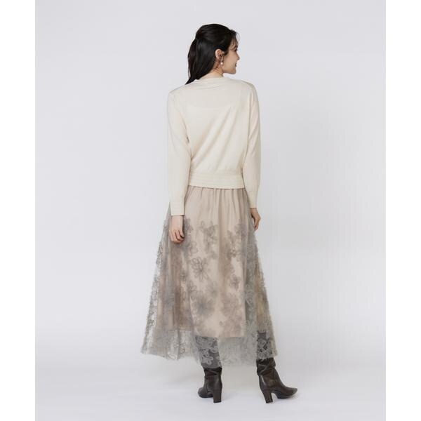 マーリエ ル カセット（Maglie le cassetto）/《大きいサイズ》LOVER Basicカーディガン