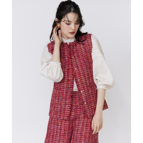 マーリエ ル カセット（Maglie le cassetto）/《M Maglie le cassetto》カンポーレツイードジレ