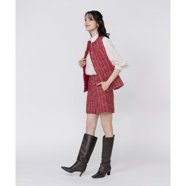 マーリエ ル カセット（Maglie le cassetto）/《M Maglie le cassetto》カンポーレツイードジレ