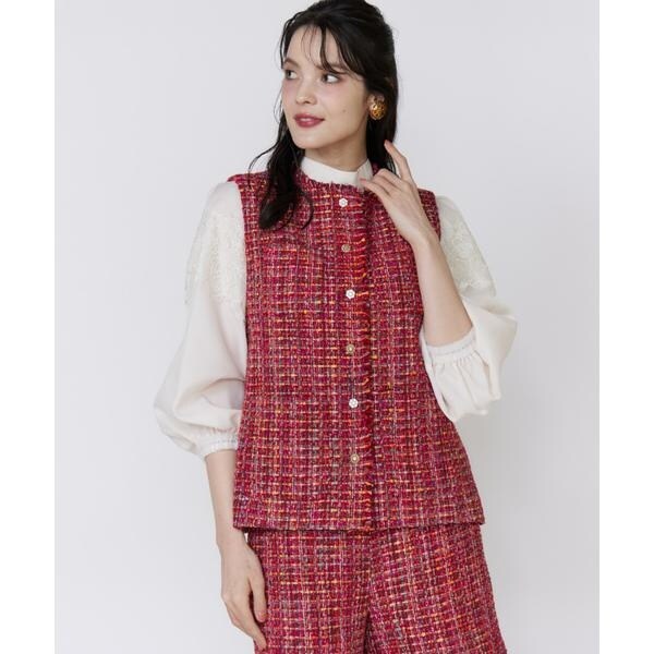 マーリエ ル カセット（Maglie le cassetto）/《M Maglie le cassetto》カンポーレツイードジレ