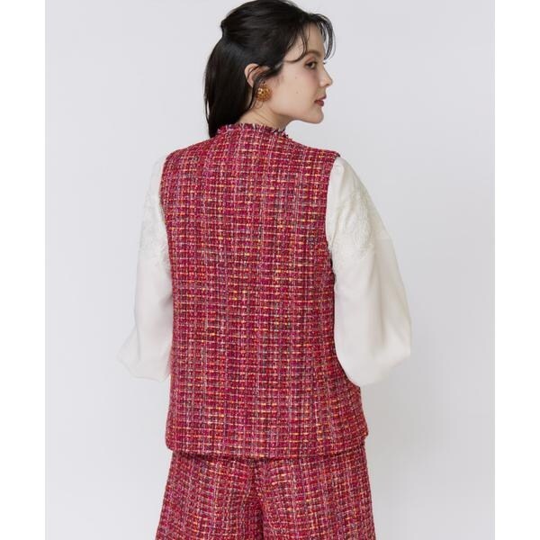 マーリエ ル カセット（Maglie le cassetto）/《M Maglie le cassetto》カンポーレツイードジレ