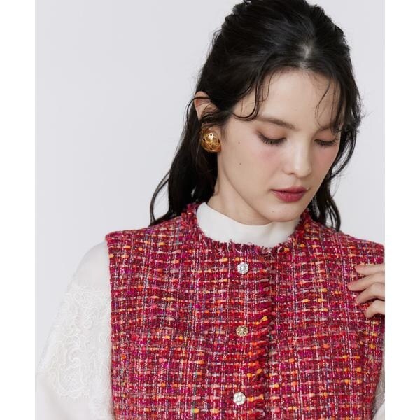 マーリエ ル カセット（Maglie le cassetto）/《M Maglie le cassetto》カンポーレツイードジレ