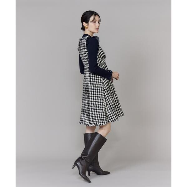 マーリエ ル カセット（Maglie le cassetto）/《大きいサイズ》ハイネックリブプルオーバー