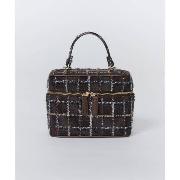 マーリエ ル カセット（Maglie le cassetto）/《M Maglie le cassetto》LINTONツイードバニティバッグ